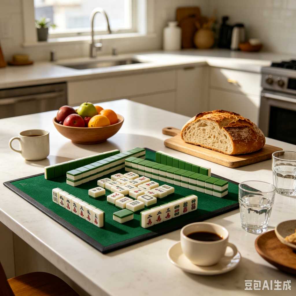 classic oriental board game mahjong