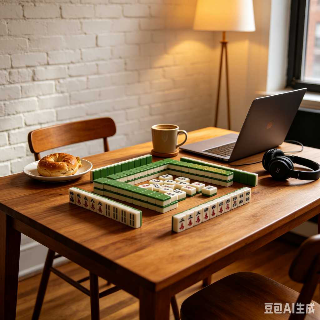 oriental style mahjong tiles