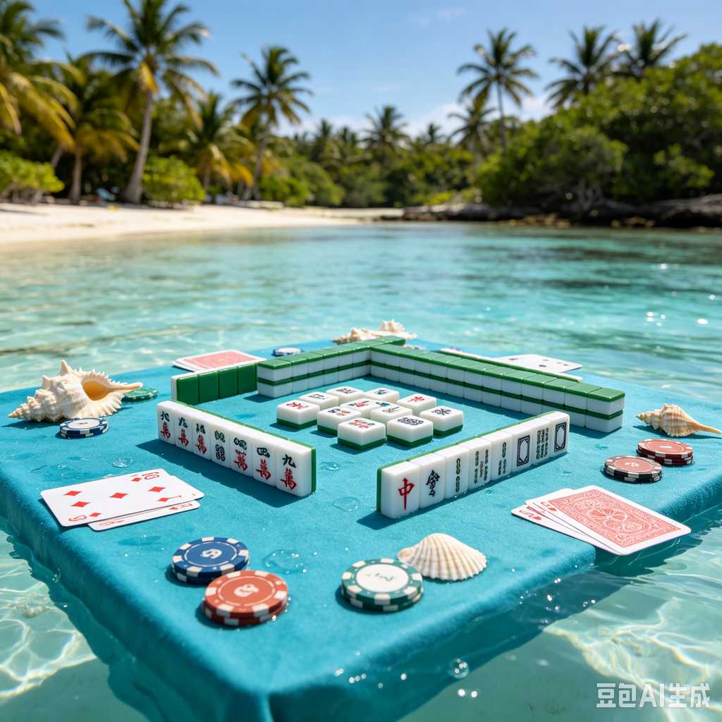 embossed mahjong set design